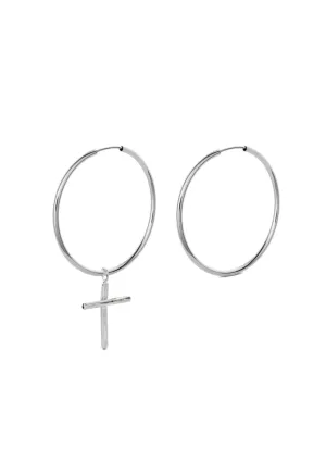 Saint Hoops Silver