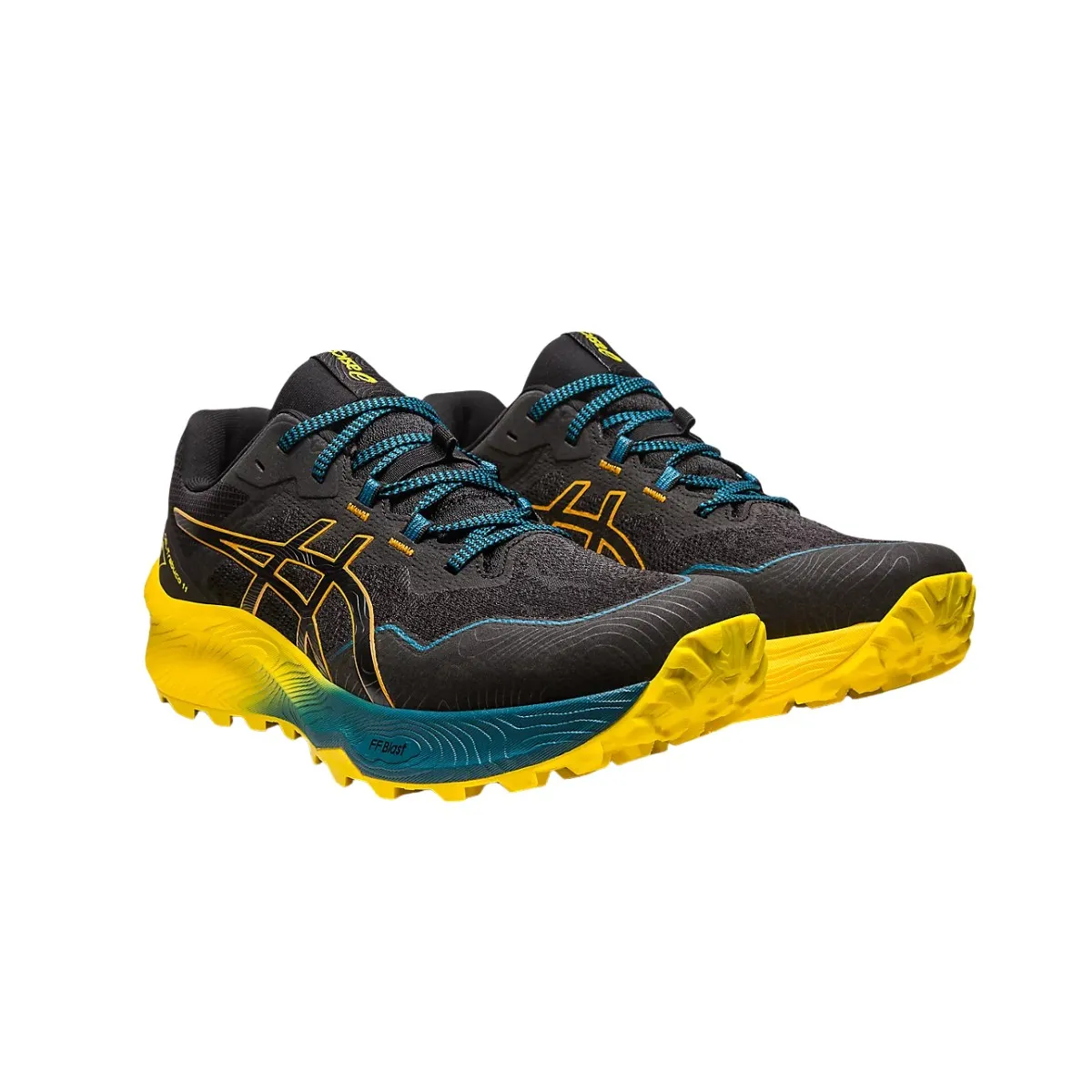 Shoes Asics Gel Trabuco 11 Black Yellow