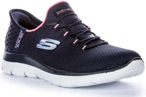 Skechers Summits-Diamond In Navypink For Women