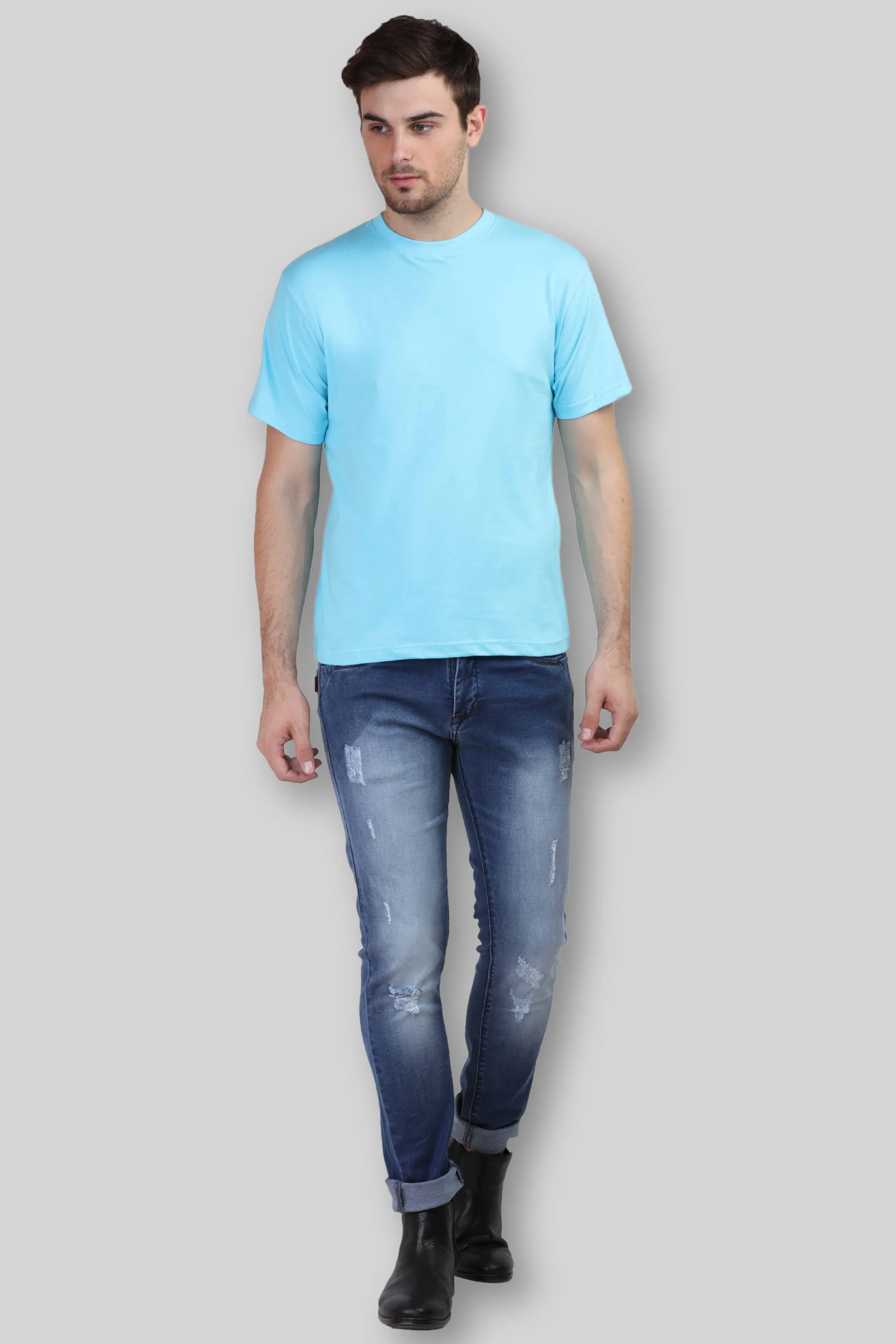 SkyBlue T-shirt for men