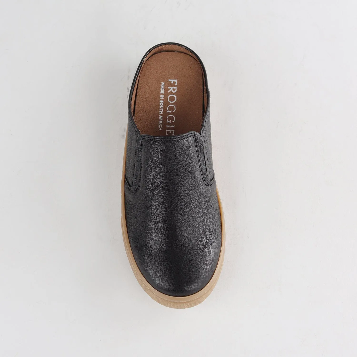 Slip-on sneakers with Removable Footbed in Black - 12797