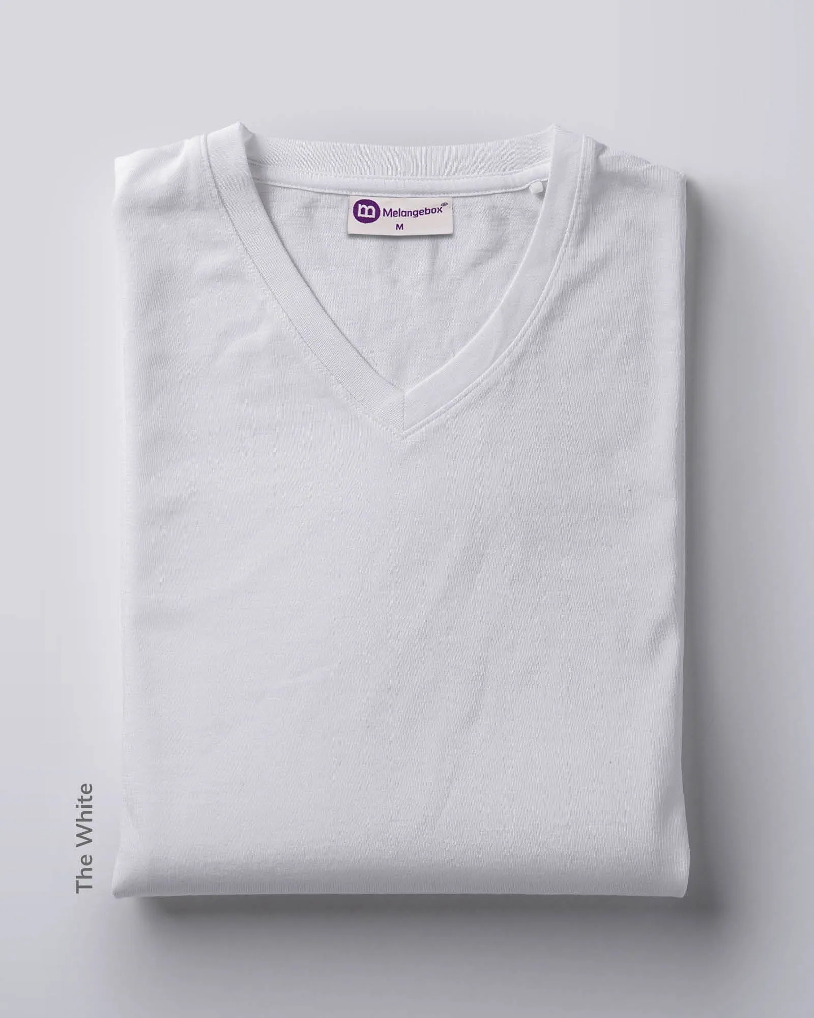 Solid Pack Of 15: V Neck Half Sleeves