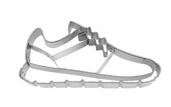 Sports Shoe Cookie Cutter with Internal Detail