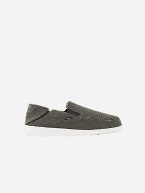 SunSlide Men's Hemp Slip-On Sneakers | Dark Green