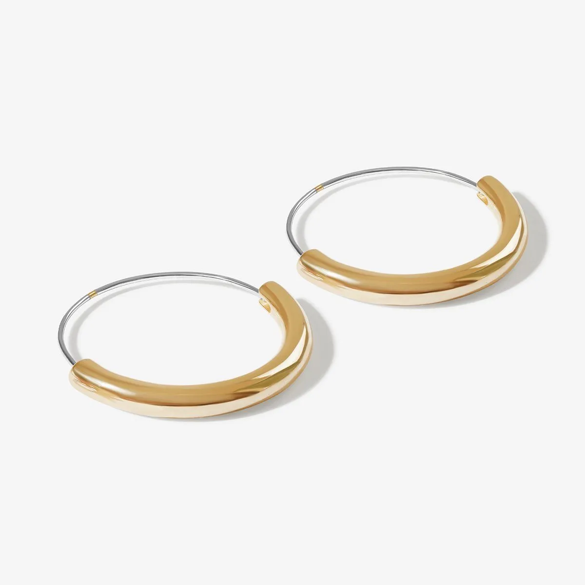 Timo pearl hoop earrings