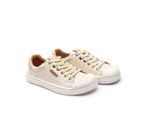 Tip Toey Joey KIDS SNEAKERS VOLT COLORS - TAPIOCA/ COTTON CANDY