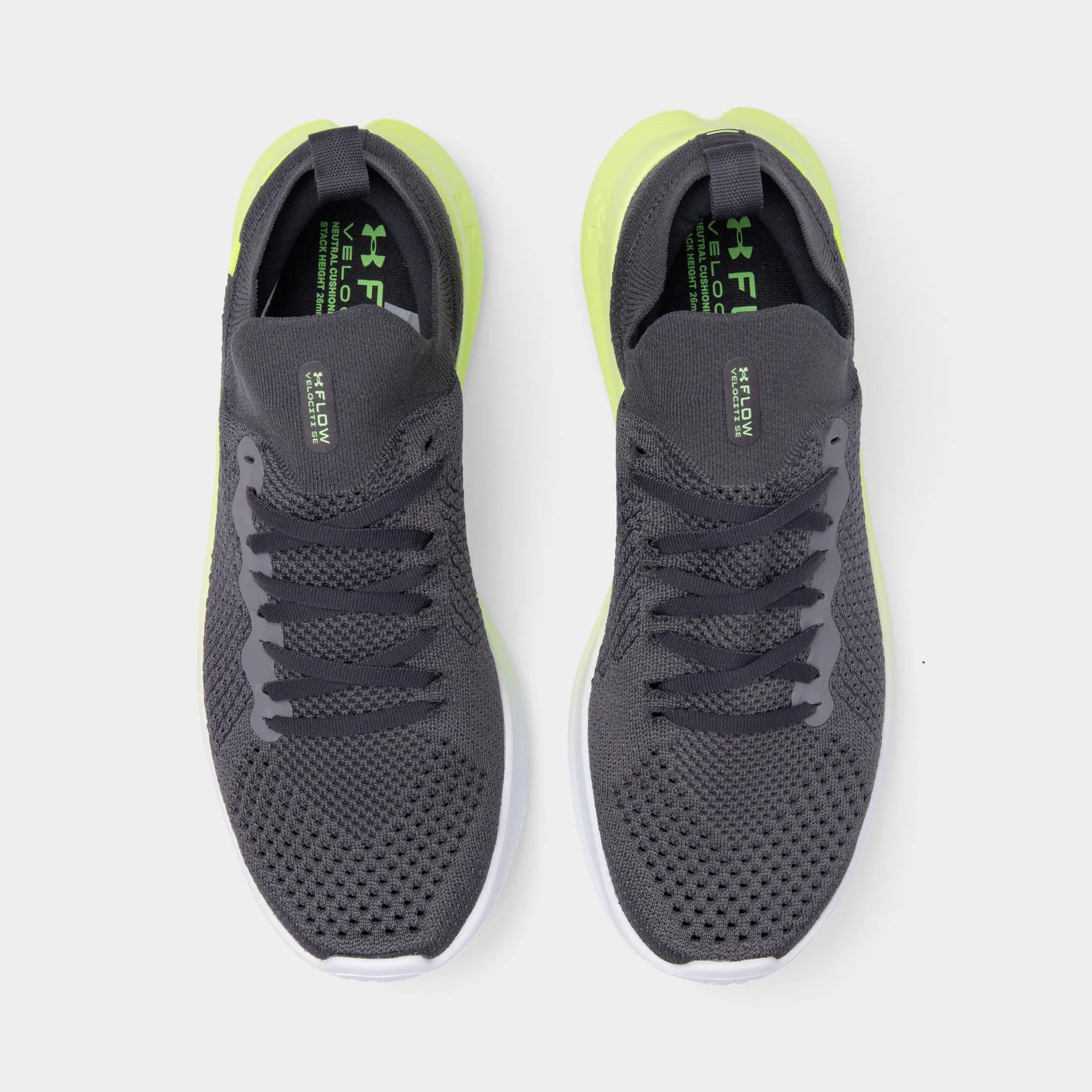 Under Armour Flow Velociti SE Jet Grey / Quirky Lime