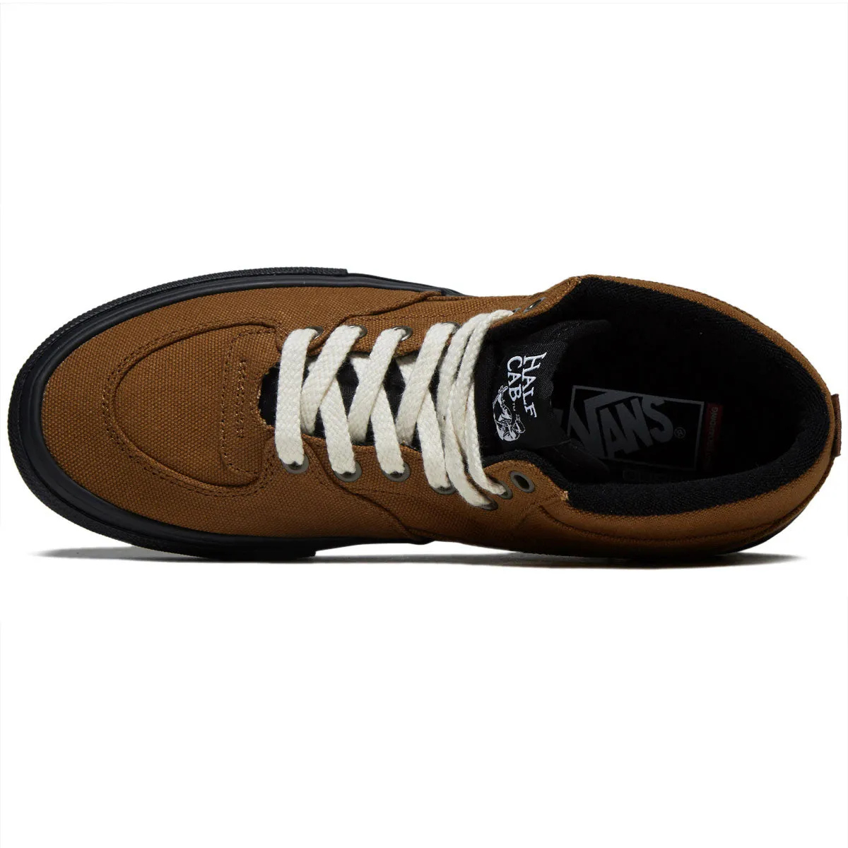 Vans Skate Half Cab Shoes - Duck Canvas Golden Brown/Black