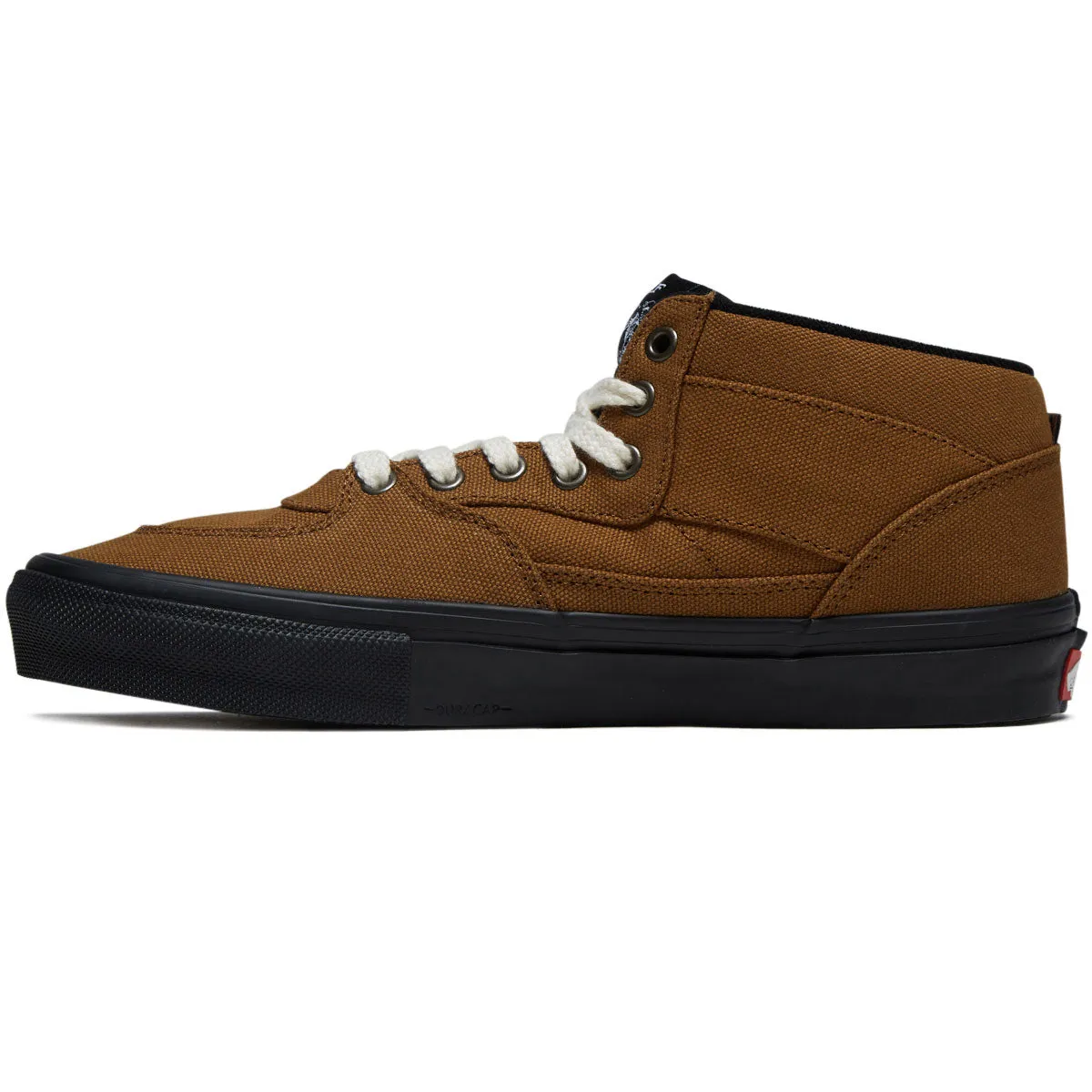 Vans Skate Half Cab Shoes - Duck Canvas Golden Brown/Black