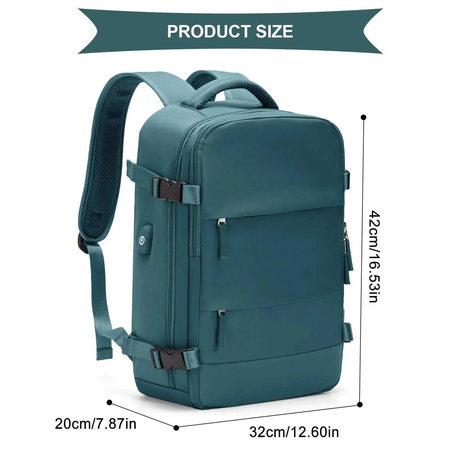 Versatile Travel Backpack for Women, Men, Teens & Outdoor Use