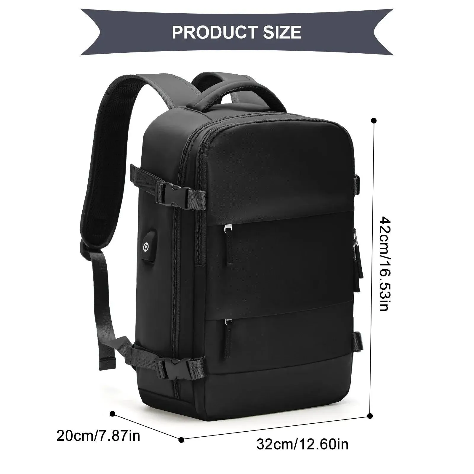 Versatile Travel Backpack for Women, Men, Teens & Outdoor Use