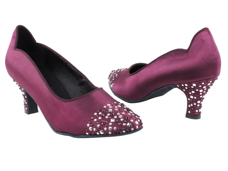 Very Fine Standard Ballroom Dance Shoes with Stone Accents 5501 In Stock