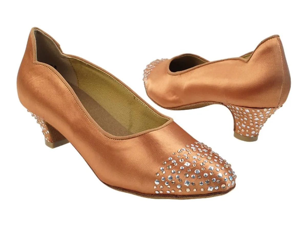 Very Fine Standard Ballroom Dance Shoes with Stone Accents 5501 In Stock