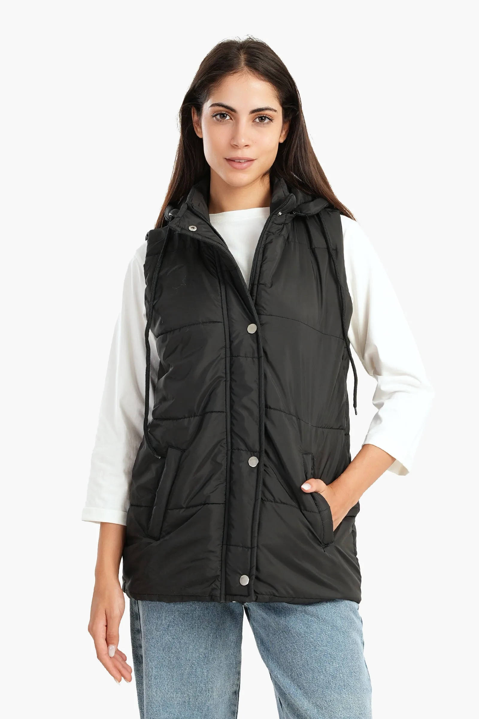 Waterproof Puffed Vest