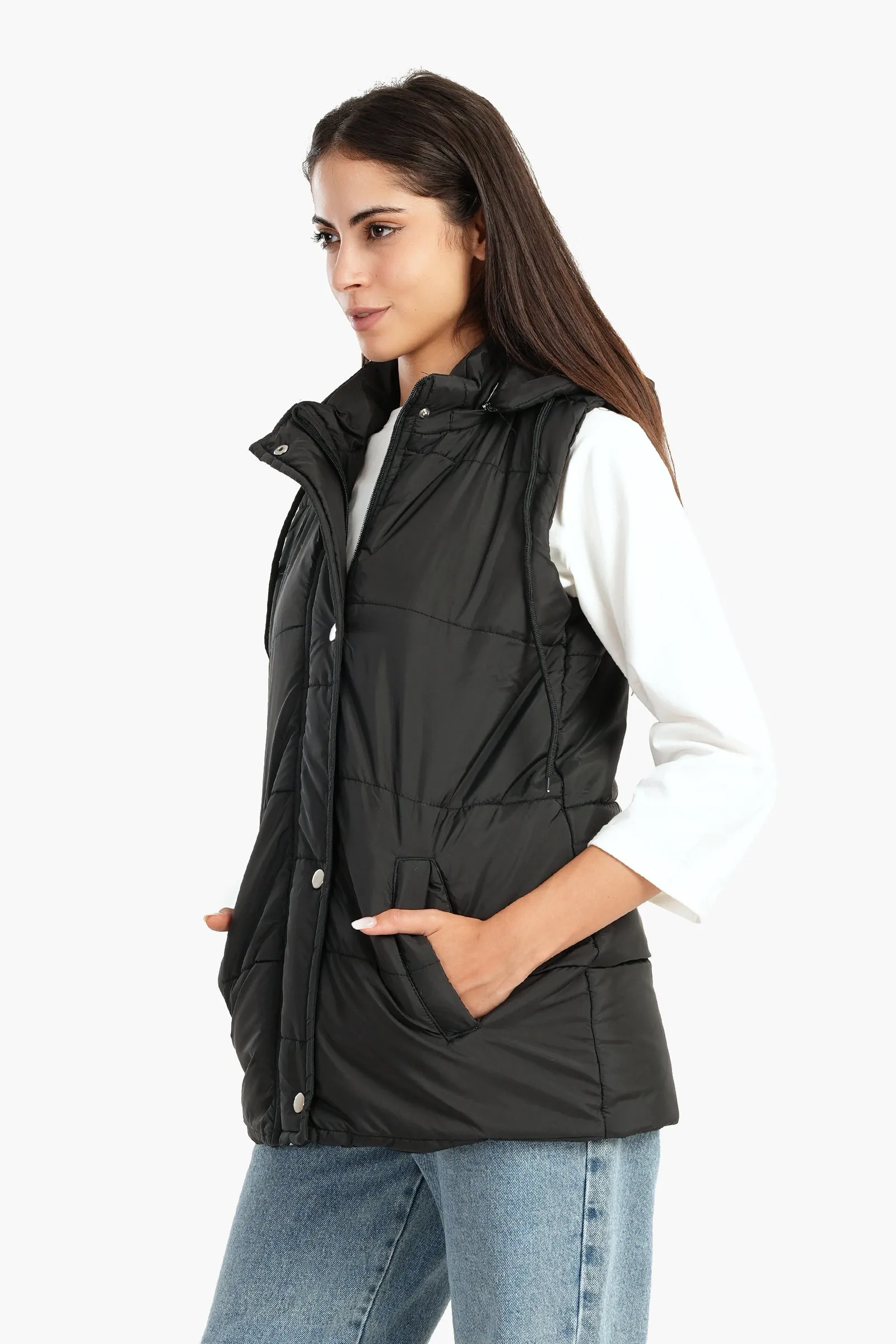 Waterproof Puffed Vest