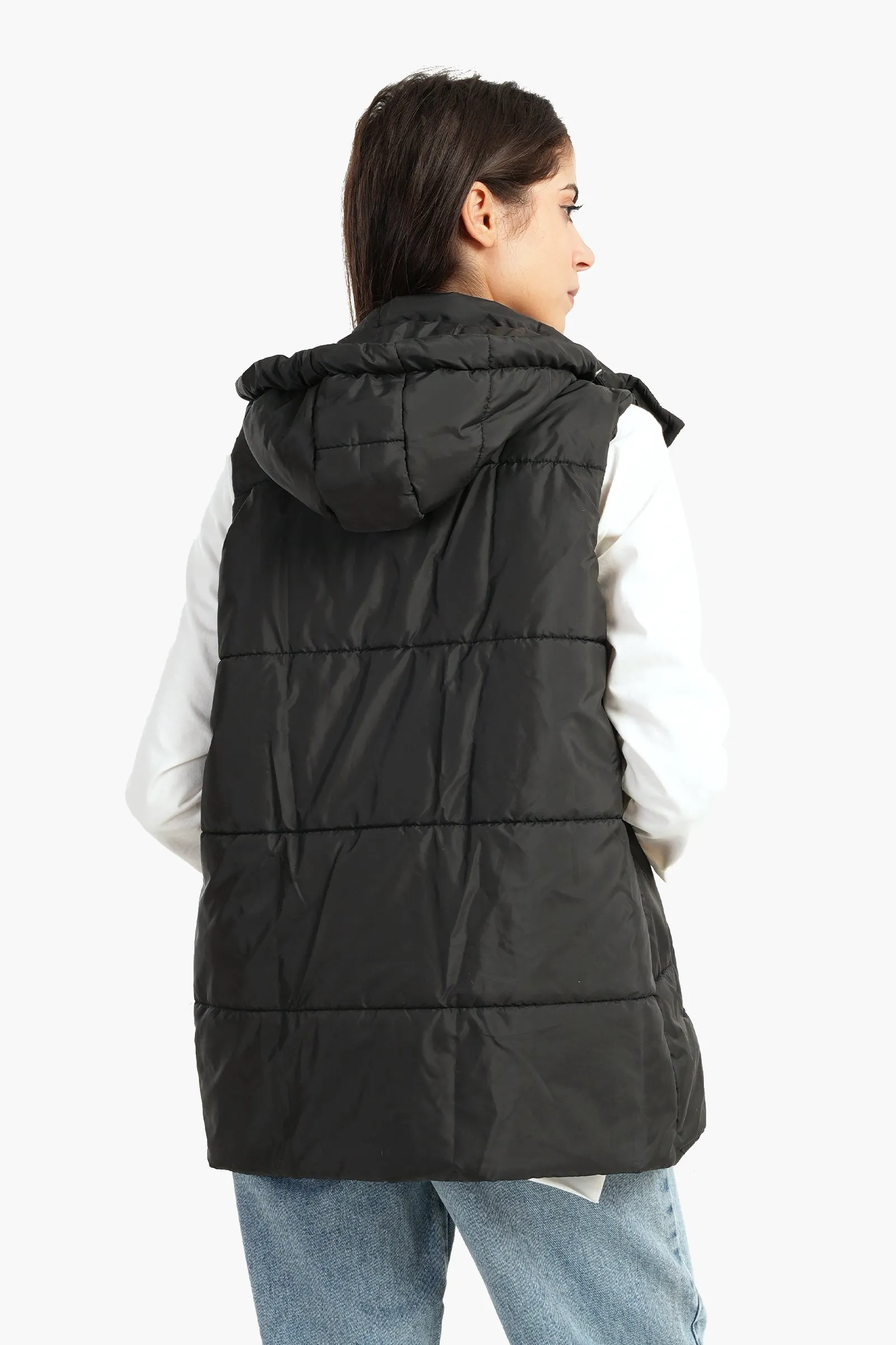 Waterproof Puffed Vest