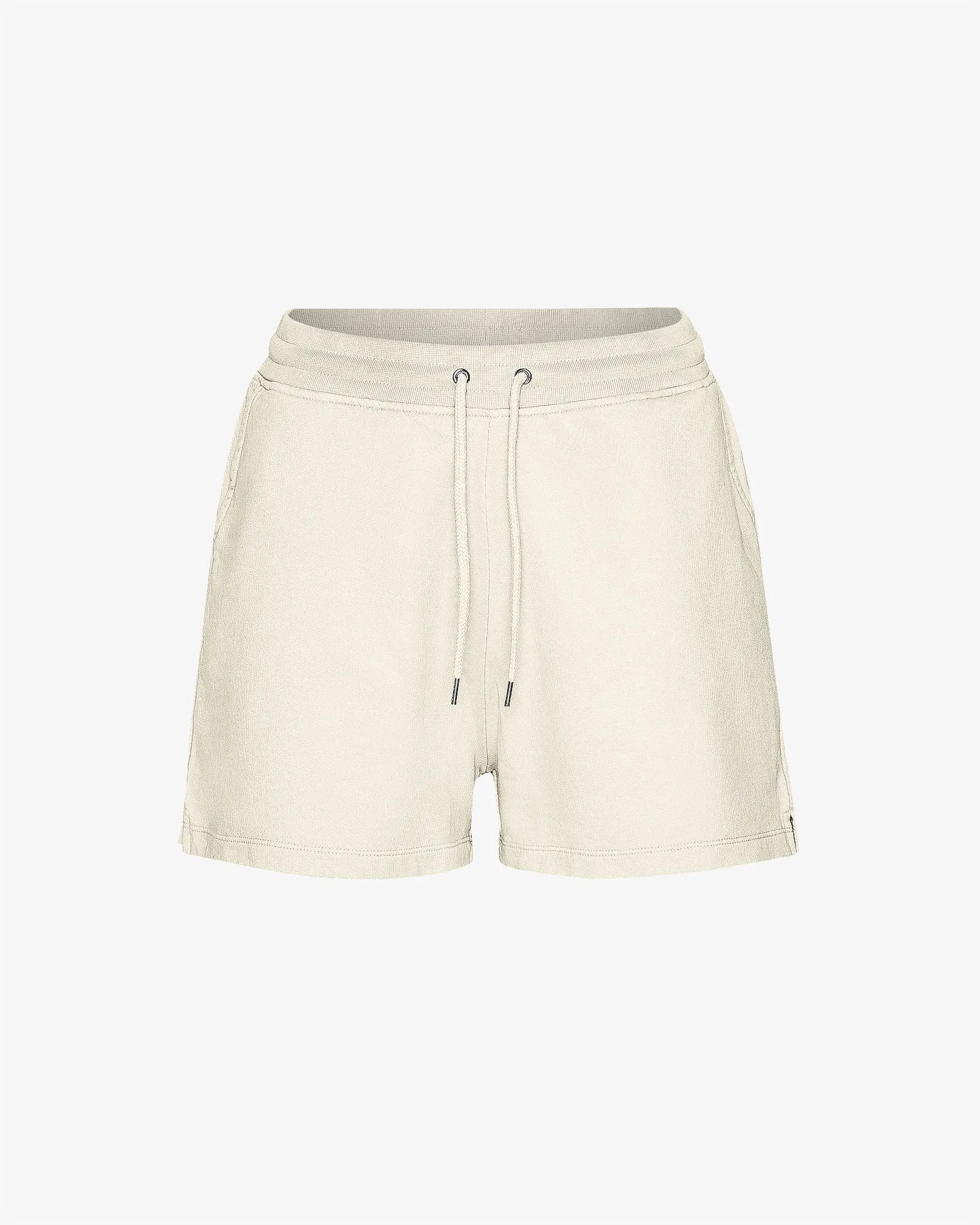 Women Organic Sweatshorts - Ivory White