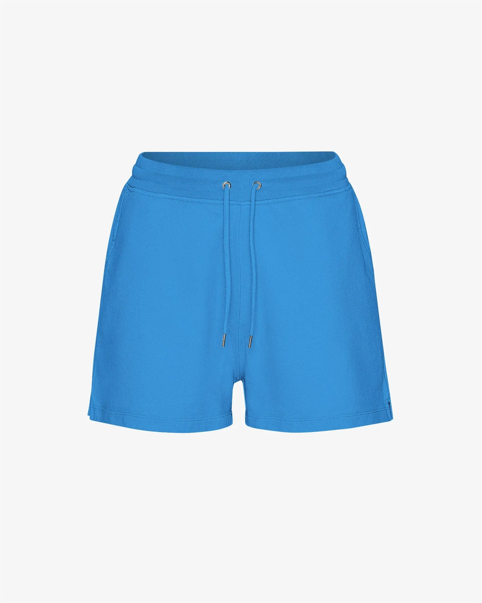 Women Organic Sweatshorts - Pacific Blue