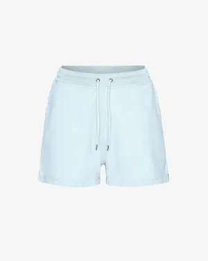 Women Organic Sweatshorts - Polar Blue