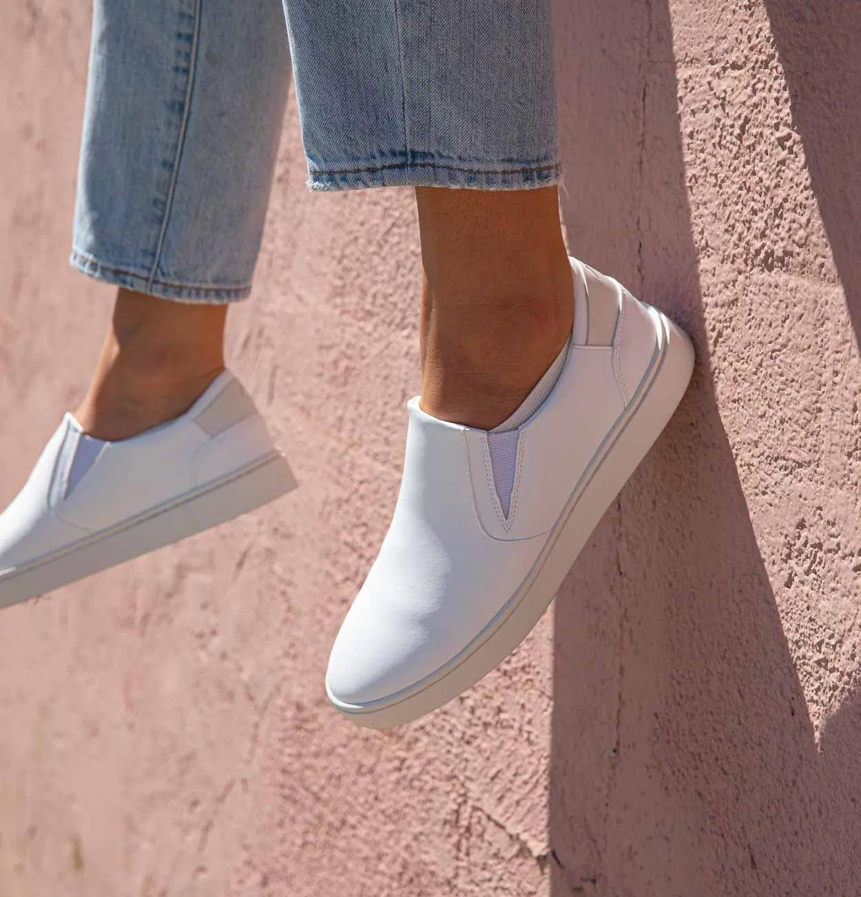 Women's Slip On | White-Acid