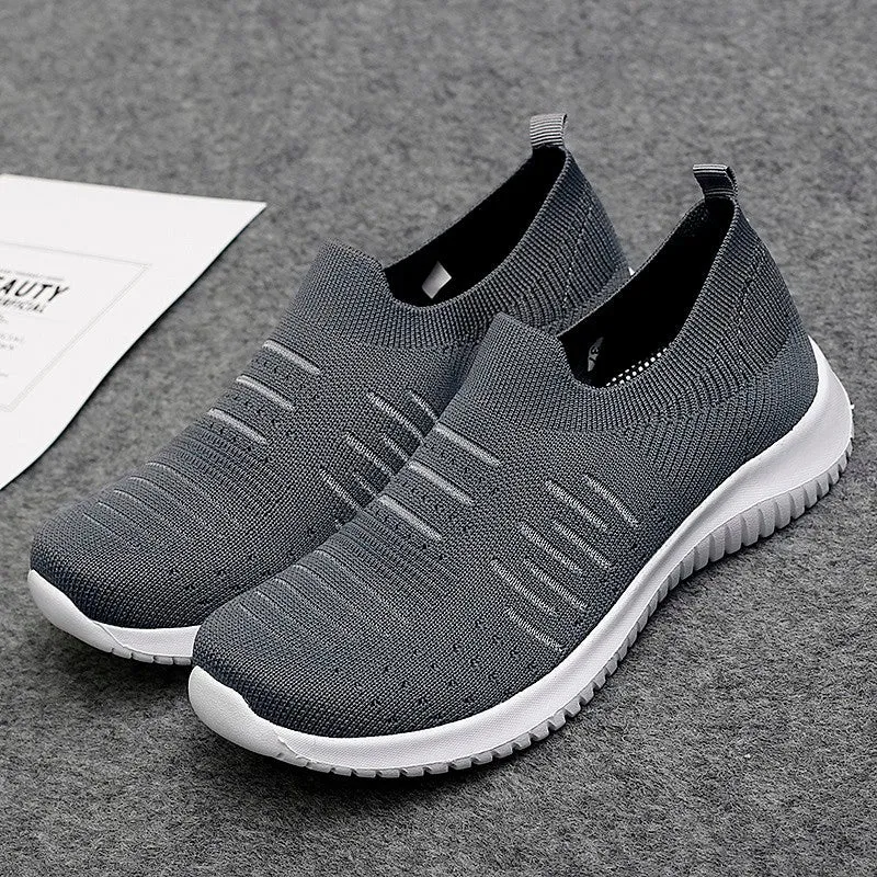 Women's spring and autumn breathable soft casual sneakers 2037