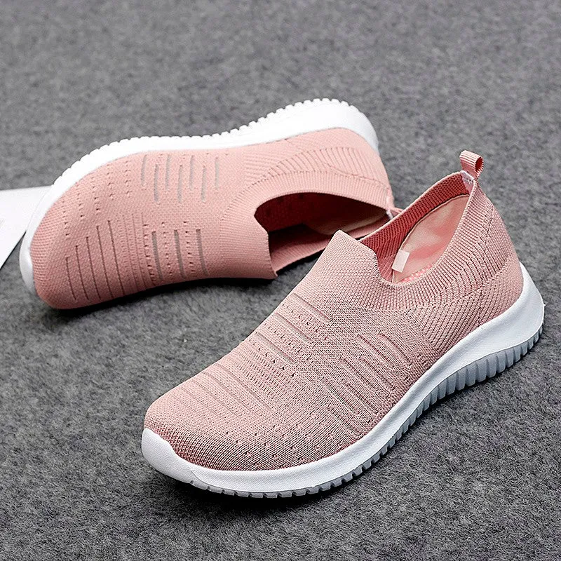 Women's spring and autumn breathable soft casual sneakers 2037