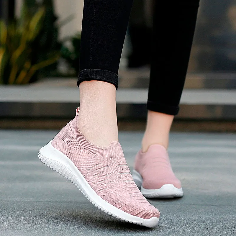 Women's spring and autumn breathable soft casual sneakers 2037