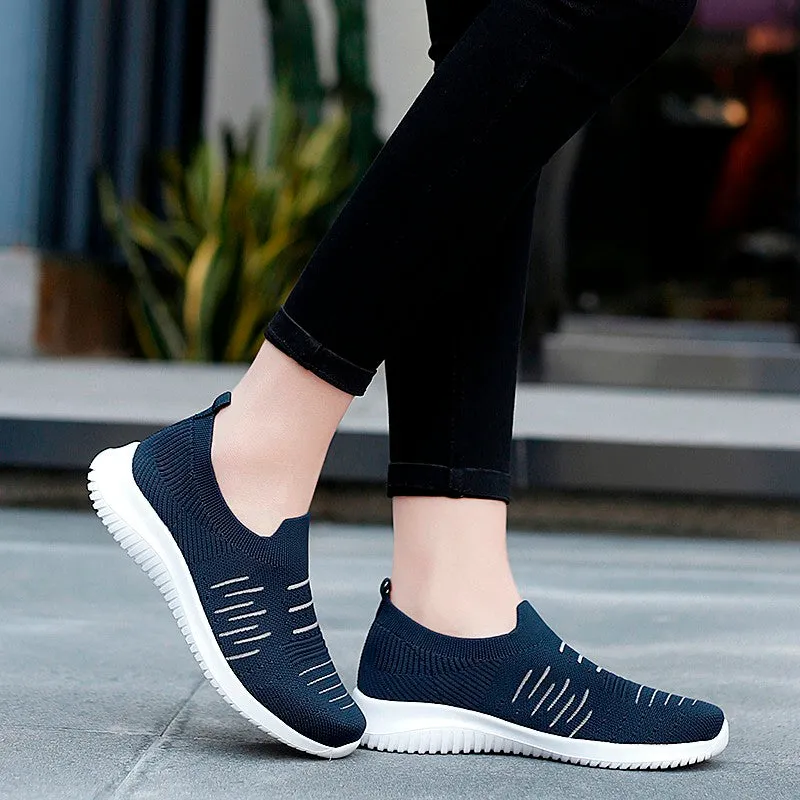 Women's spring and autumn breathable soft casual sneakers 2037