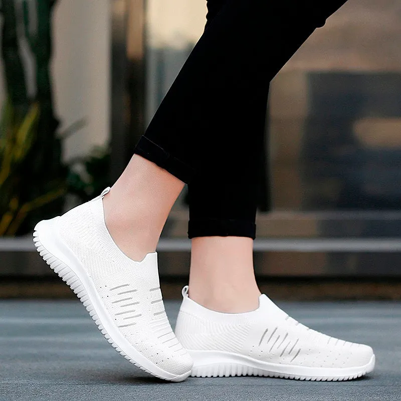 Women's spring and autumn breathable soft casual sneakers 2037