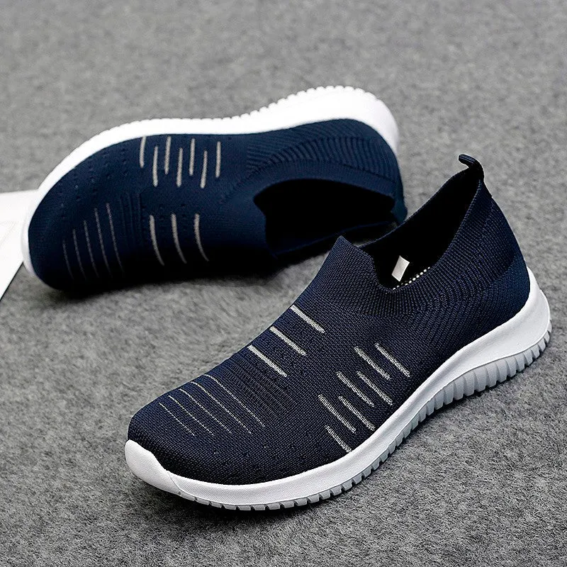 Women's spring and autumn breathable soft casual sneakers 2037