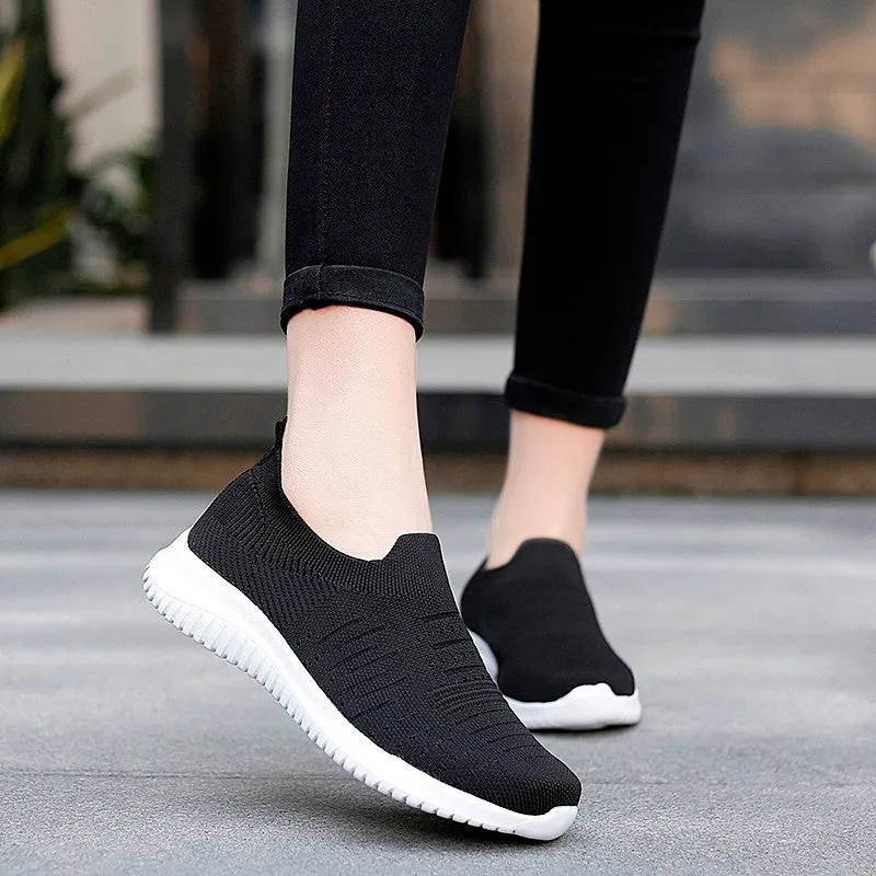 Women's spring and autumn breathable soft casual sneakers 2037