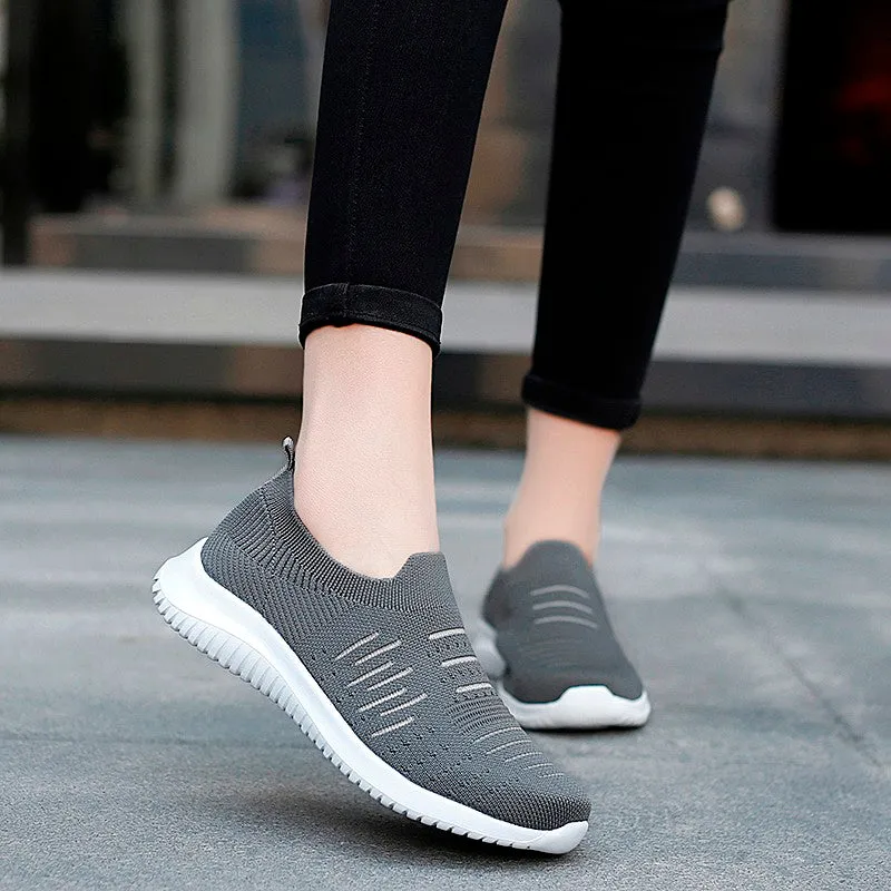 Women's spring and autumn breathable soft casual sneakers 2037