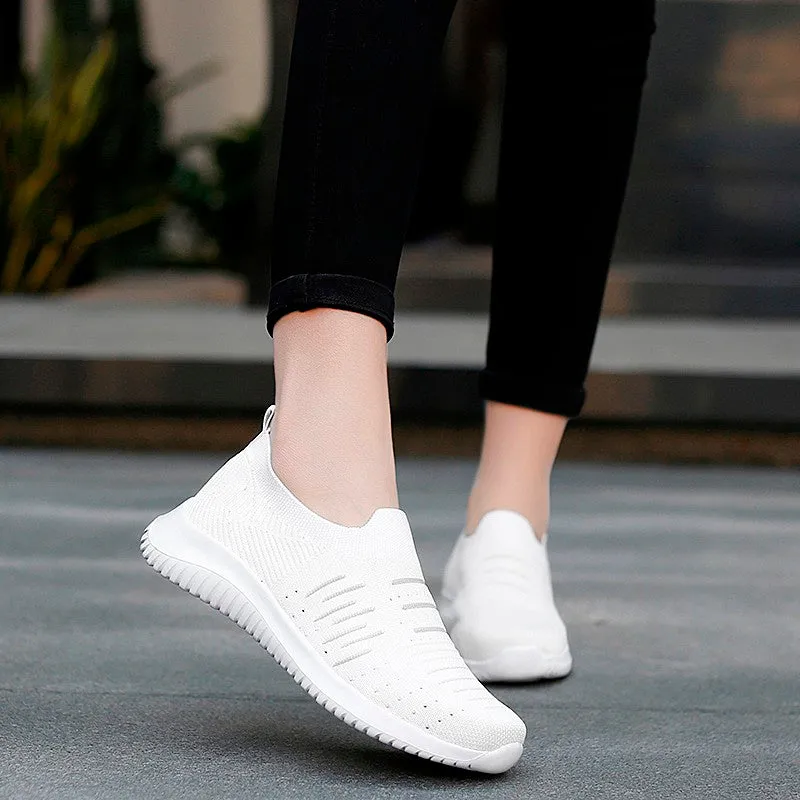 Women's spring and autumn breathable soft casual sneakers 2037