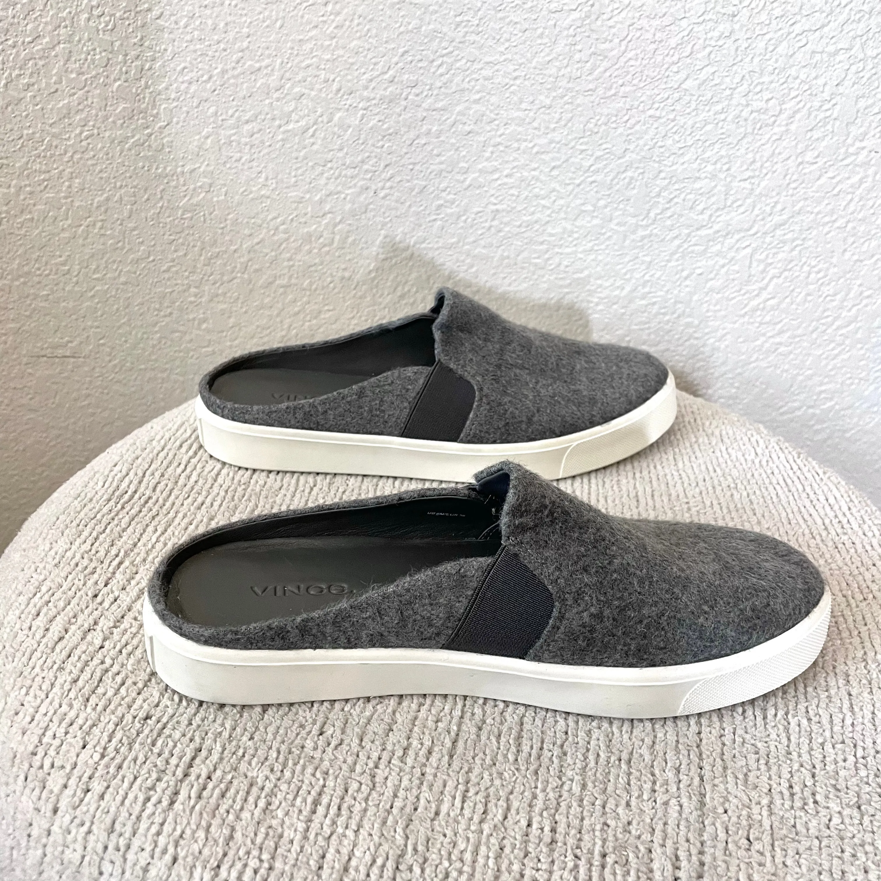 Wool Open Back Sneakers