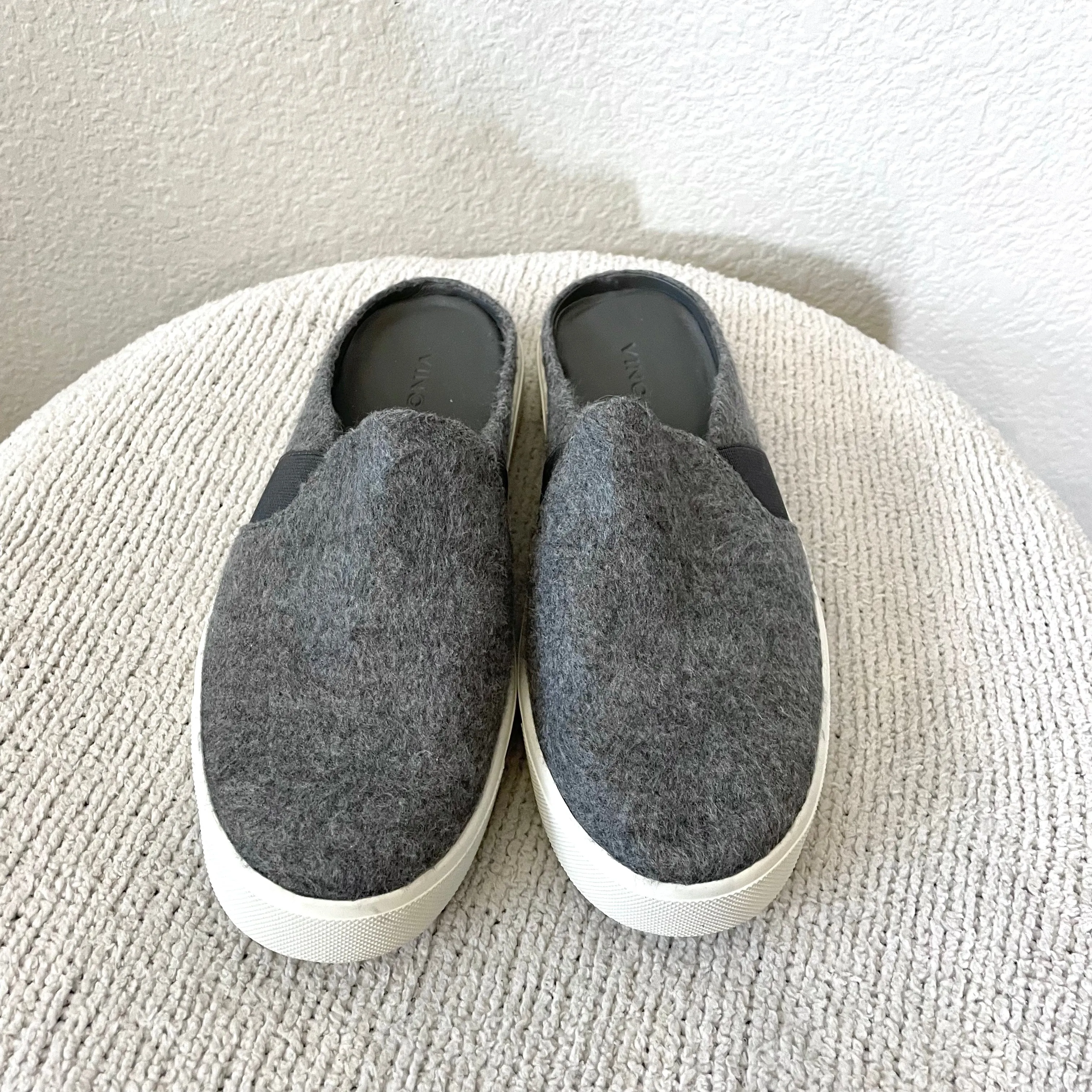 Wool Open Back Sneakers