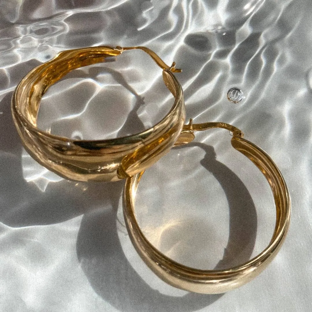 Zuri Hoops - Gold